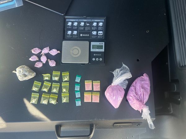 Large Quantities Of Illegal Drugs Confiscated During Traffic Stop In Frederick